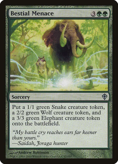 Bestial Menace 097/145