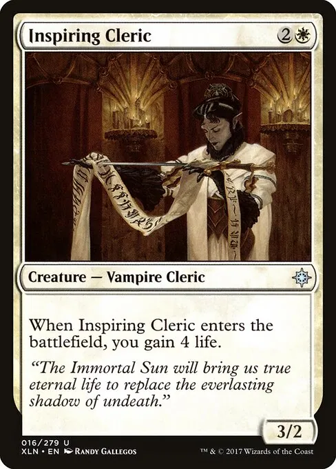 Inspiring Cleric 016/279