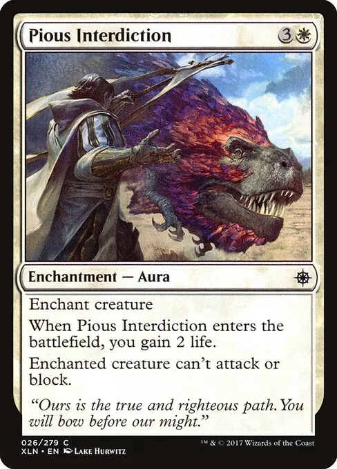 Pious Interdiction 026/279