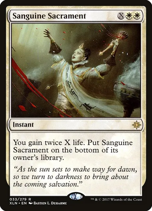 Sanguine Sacrament 033/279