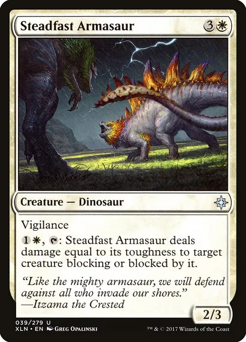 Steadfast Armasaur 039/279