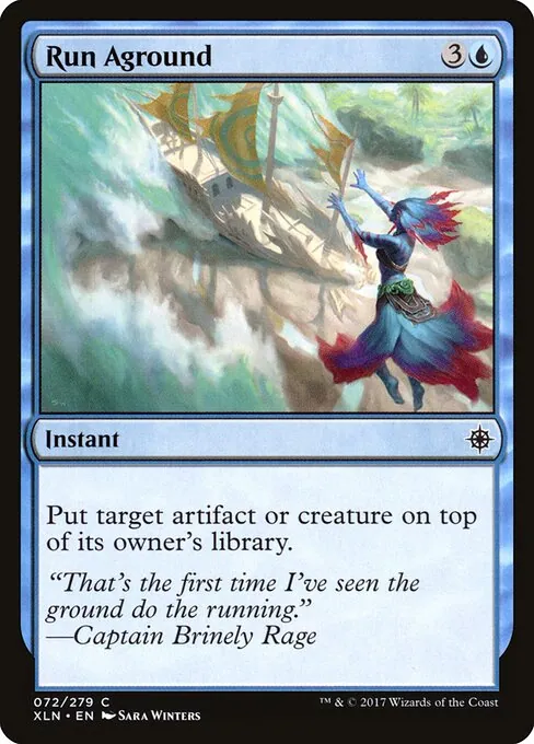 Run Aground 072/279