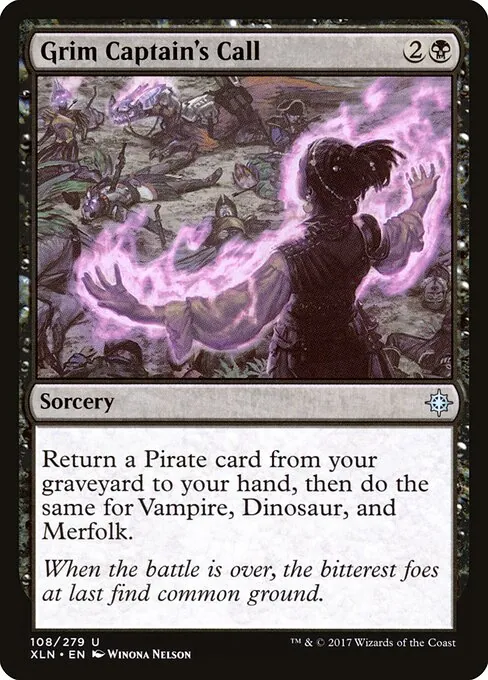 Grim Captain's Call 108/279