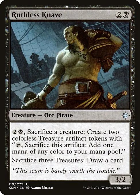 Ruthless Knave 119/279