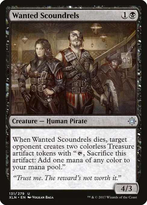 Wanted Scoundrels 131/279