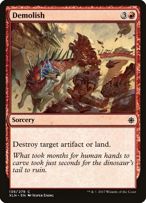 Demolish 139/279