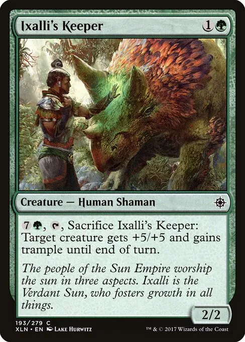 Ixalli's Keeper 193/279