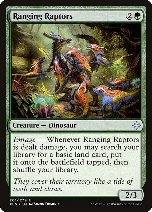 Ranging Raptors 201/279