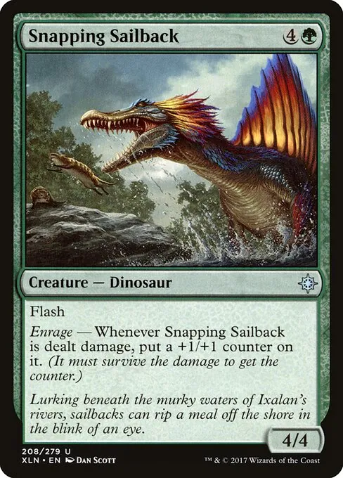 Snapping Sailback 208/279
