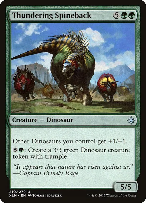 Thundering Spineback 210/279