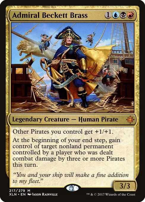 Admiral Beckett Brass 217/279