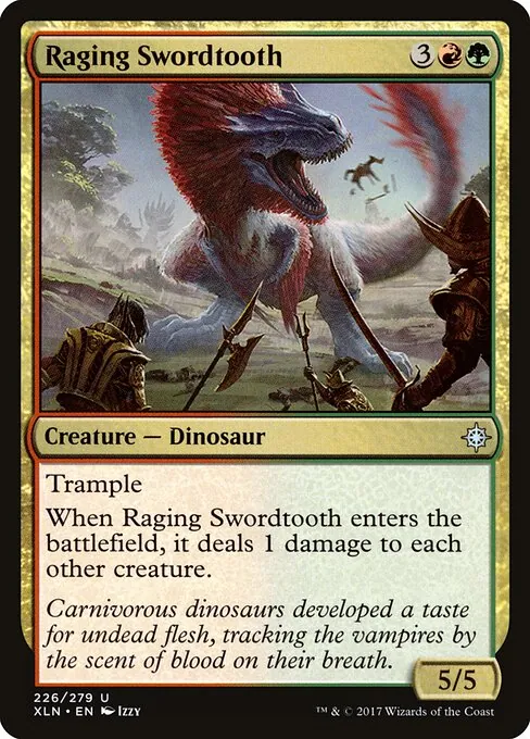 Raging Swordtooth 226/279