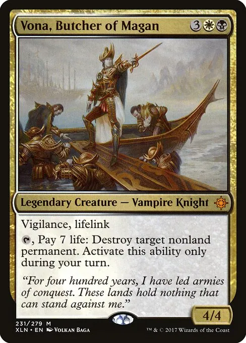 Vona, Butcher of Magan 231/279