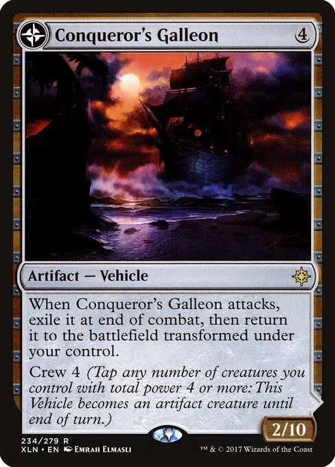 Conqueror's Galleon // Conqueror's Foothold 234/279