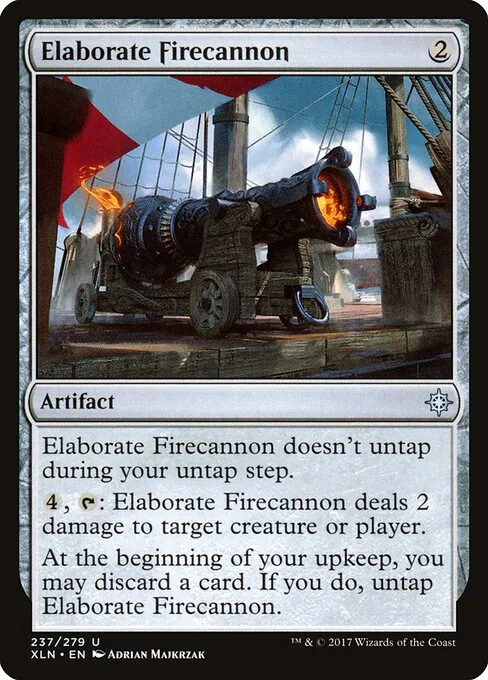 Elaborate Firecannon 237/279