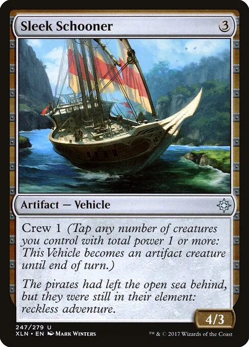 Sleek Schooner 247/279