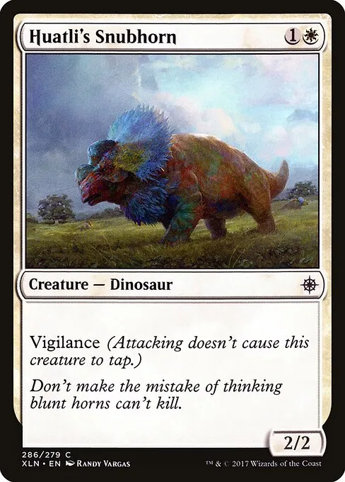 Huatli's Snubhorn 286/279