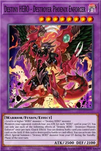 Destiny HERO - Destroyer Phoenix Enforcer