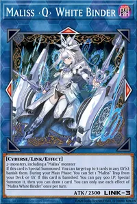 Maliss Q White Binder