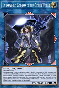 Underworld Goddess of the Closed World
