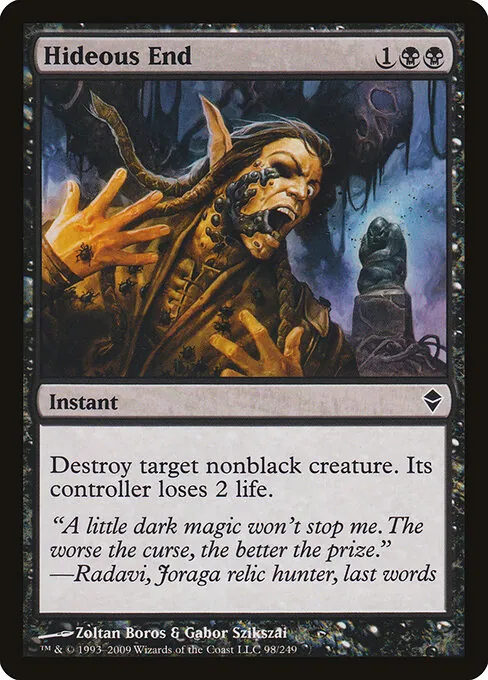 Hideous End 098/249