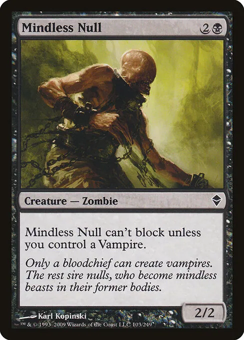 Mindless Null 103/249