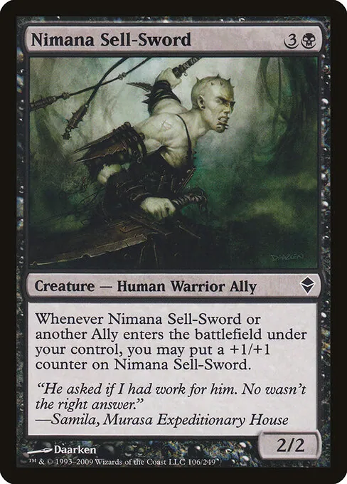 Nimana Sell-Sword 106/249