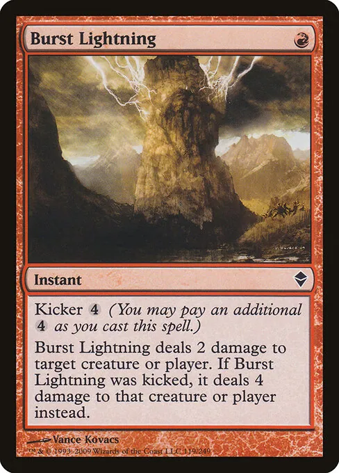 Burst Lightning 119/249