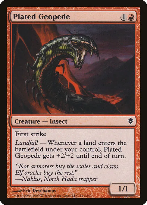 Plated Geopede 141/249
