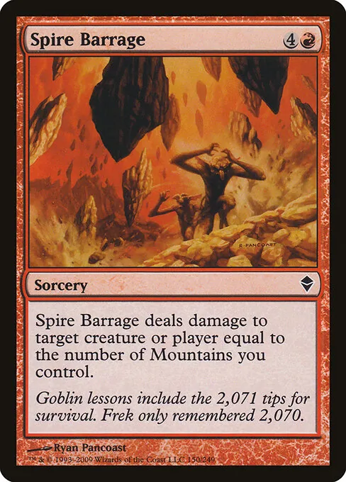 Spire Barrage 150/249
