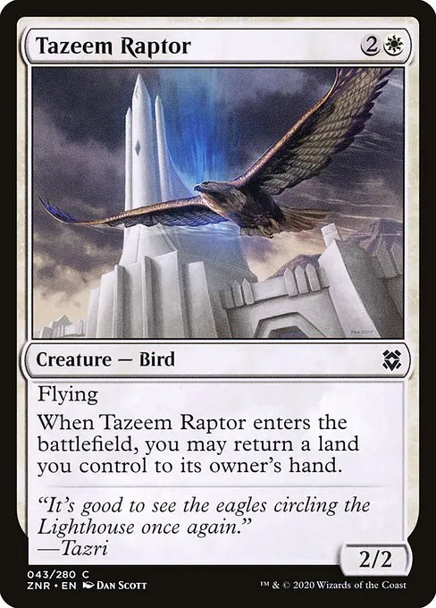 Tazeem Raptor 043/280