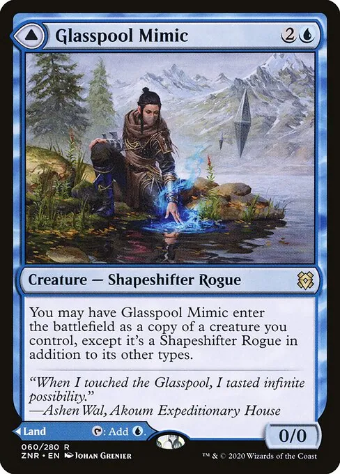Glasspool Mimic // Glasspool Shore 060/280