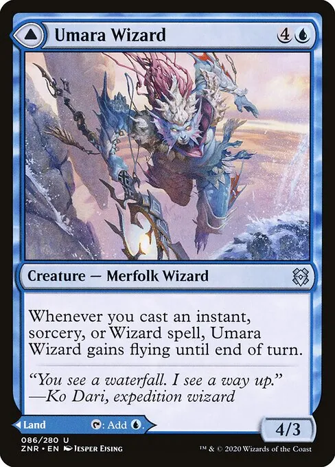 Umara Wizard // Umara Skyfalls 086/280