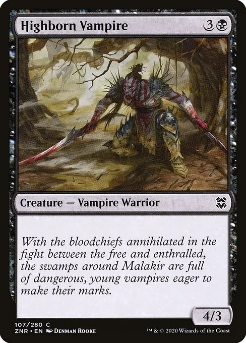 Highborn Vampire 107/280