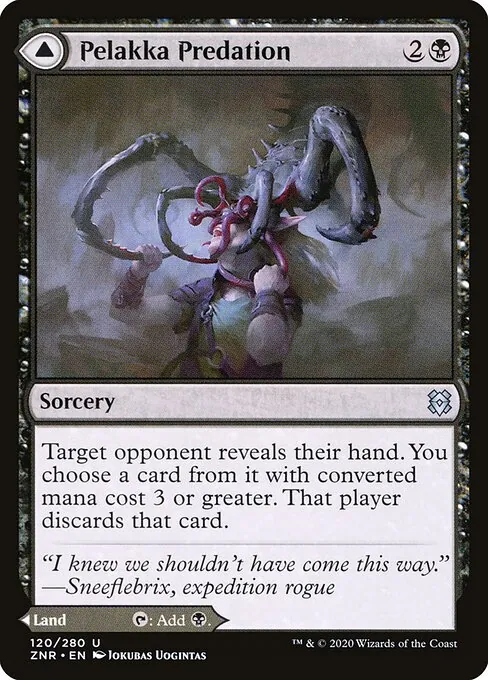 Pelakka Predation // Pelakka Caverns 120/280