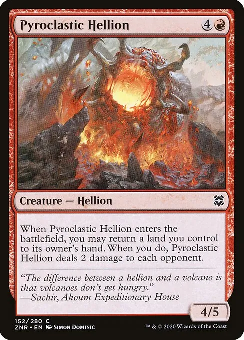 Pyroclastic Hellion 152/280