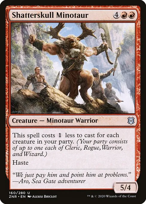 Shatterskull Minotaur 160/280