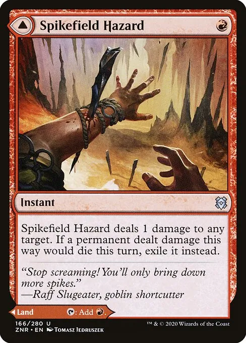 Spikefield Hazard // Spikefield Cave 166/280