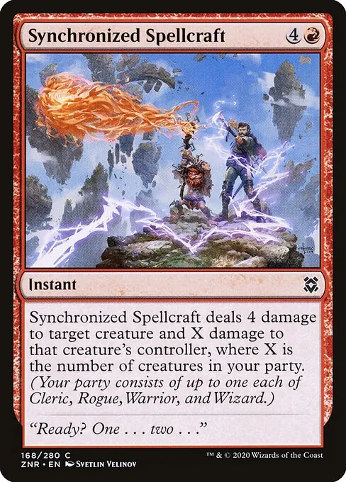 Synchronized Spellcraft 168/280