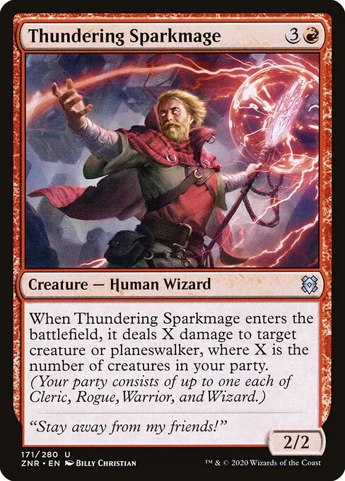 Thundering Sparkmage 171/280