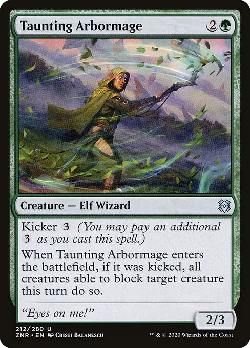 Taunting Arbormage 212/280