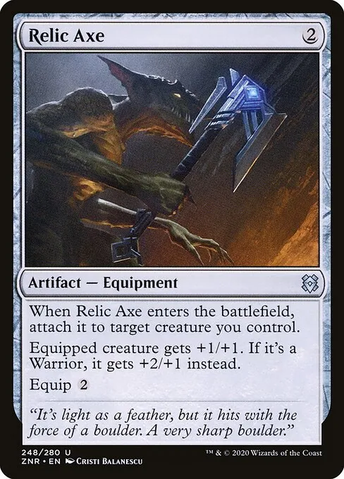 Relic Axe 248/280
