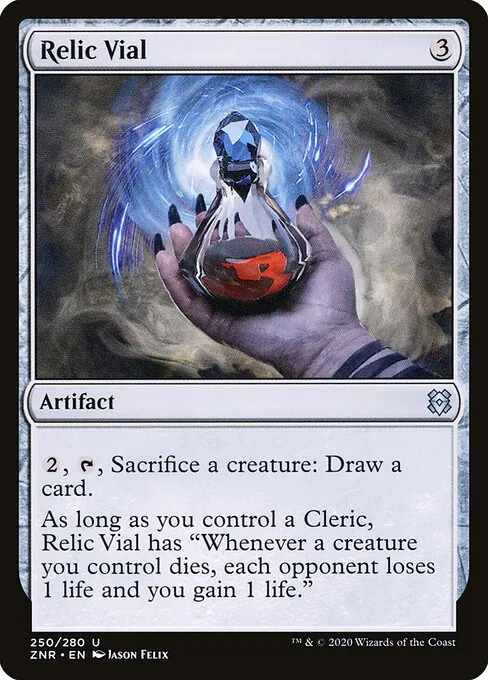 Relic Vial 250/280