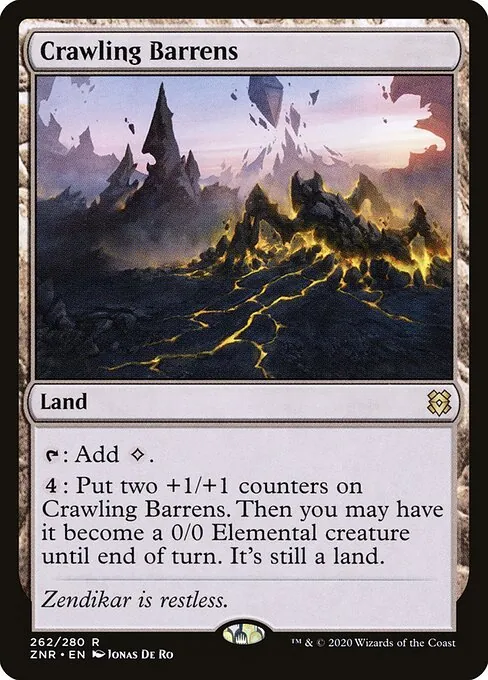 Crawling Barrens 262/280